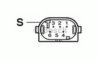 SCANI 1491886 Control, headlight range adjustment